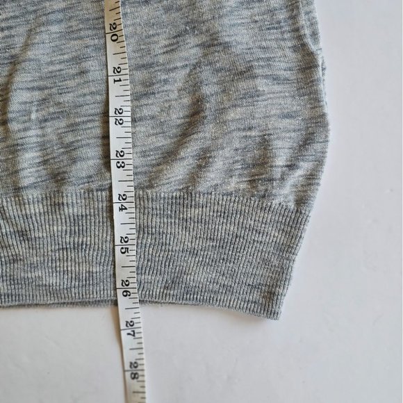 Aritzia Wilfred Balzac Linen Blend Sweater Heather Gray Size M - Picture 11 of 12